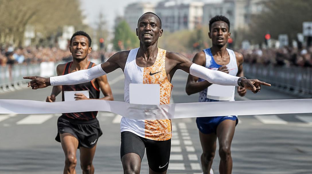 Arrivée des Championnats de France du 10 km 2026