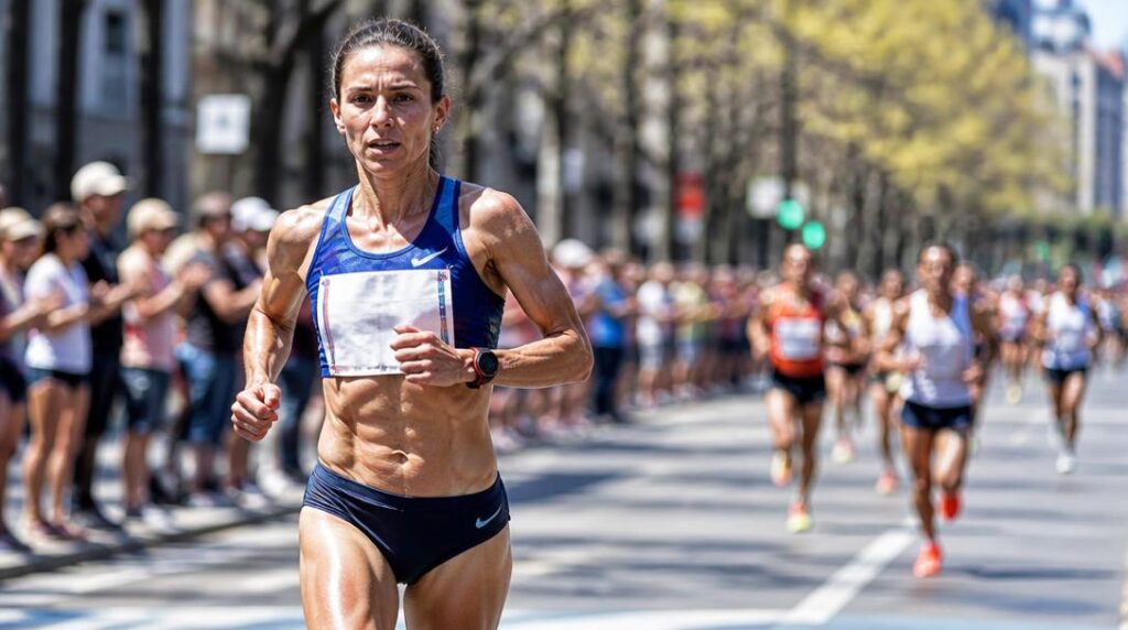 Coureuse élite du classement femmes Marathon de Paris 2026