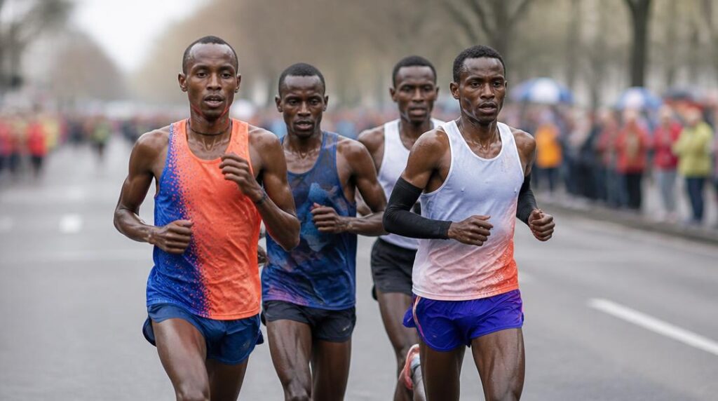 Coureurs élites du classement hommes Marathon de Paris 2026