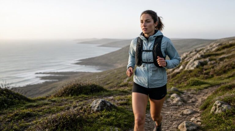Traileur sur sentier côtier du Bretagne Ultra Trail 2026