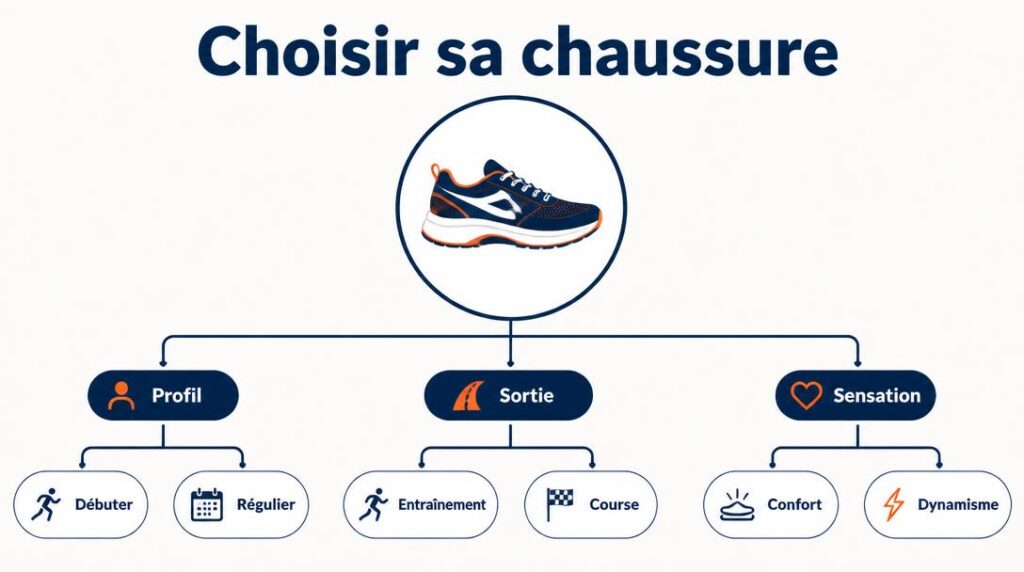 Critères pour choisir des chaussures de course à pied