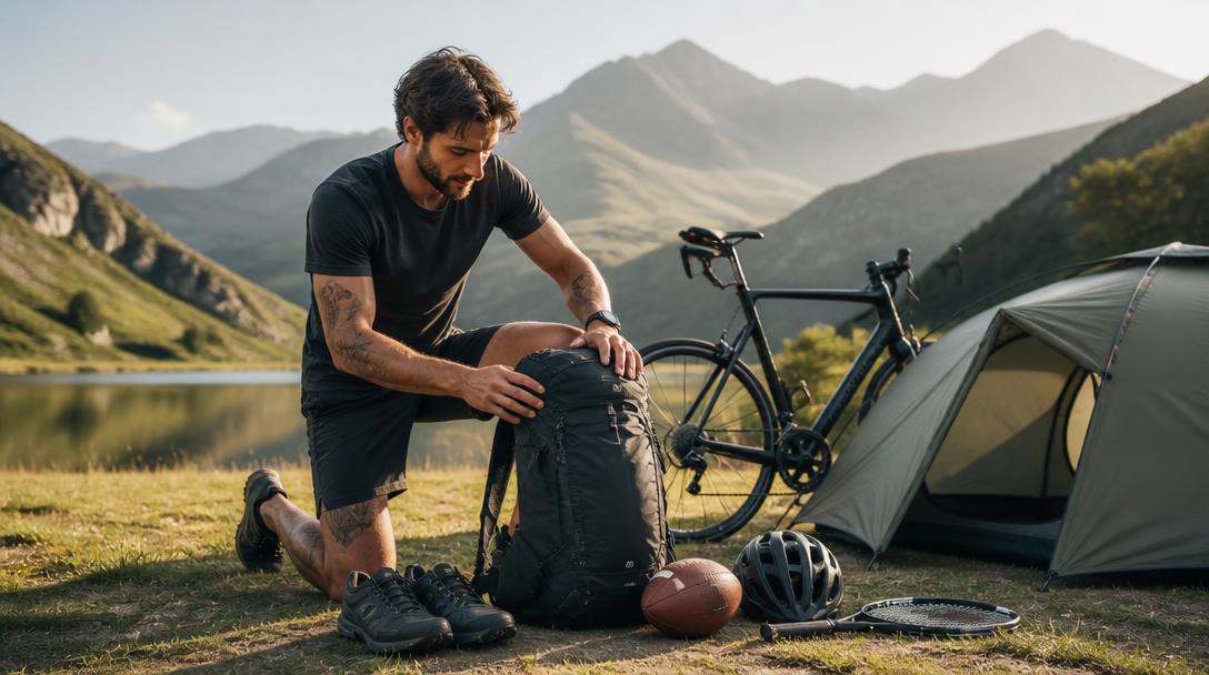 Équipements des marques de Decathlon classés par sport