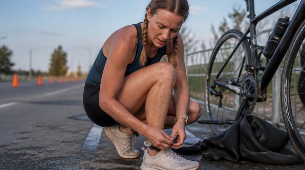 Matériel d’ultra-triathlon entre vélo et course à pied
